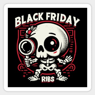 Black Friday Ribs Magnet